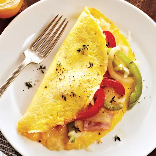 Sosisli Omlet fotoğrafı